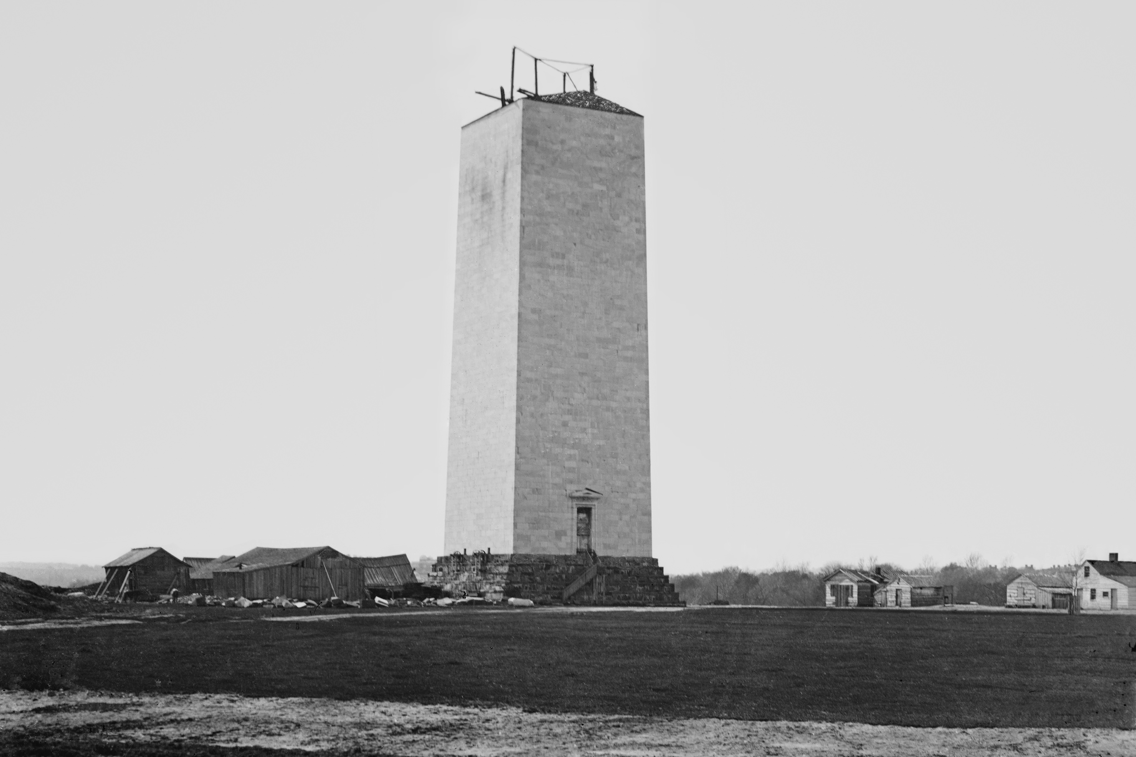 Washington Monument Circa 1860 Full Res