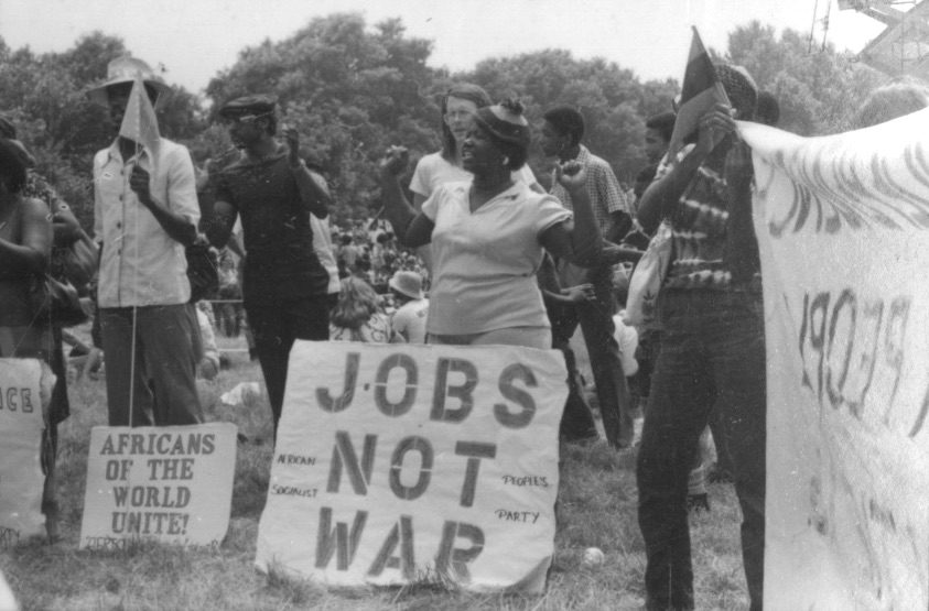 16 Jobs Not War