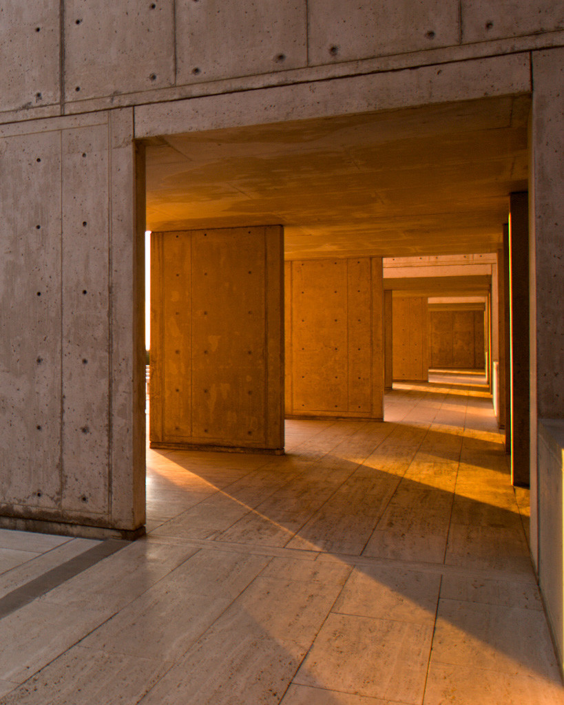 salk institute  Louis kahn, Interior architecture, Arch interior